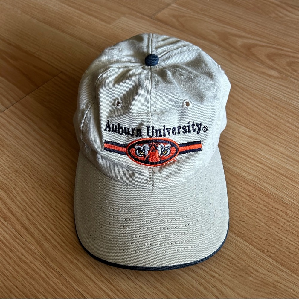 Auburn University Tigers Beige Cap Unisex OSFA